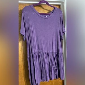 EUC- Zenana S/S purple top